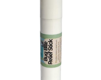 Bug Bite Relief Stick | Natural Itch Relief Balm for Mosquito Bites, Midges & Insects | Gentle Herbal Salve