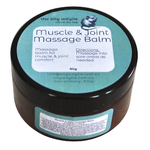 Muscle & Joint Massage Balm | Botanical Balm for Tired Muscles | Natural Body Care