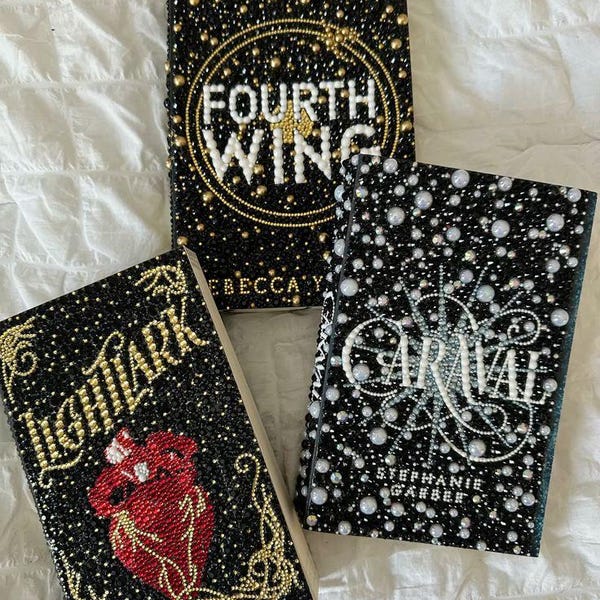 Custom bedazzled book l gift for book lovers