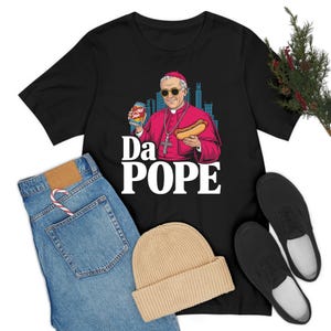 Chicago Pope Leo XIV Da Pope New Pope Tribute Godmother T-Shirt For Men Women