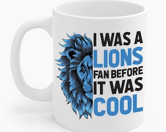 I Was A Fan Before It Was Cool Vintage Football Lover Coffee Mug For Men Women