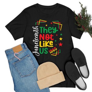 Lustiges Juneteenth 1865, das sie uns nicht mögen, Retro Juniteenth-T-Shirt für Männer Frauen