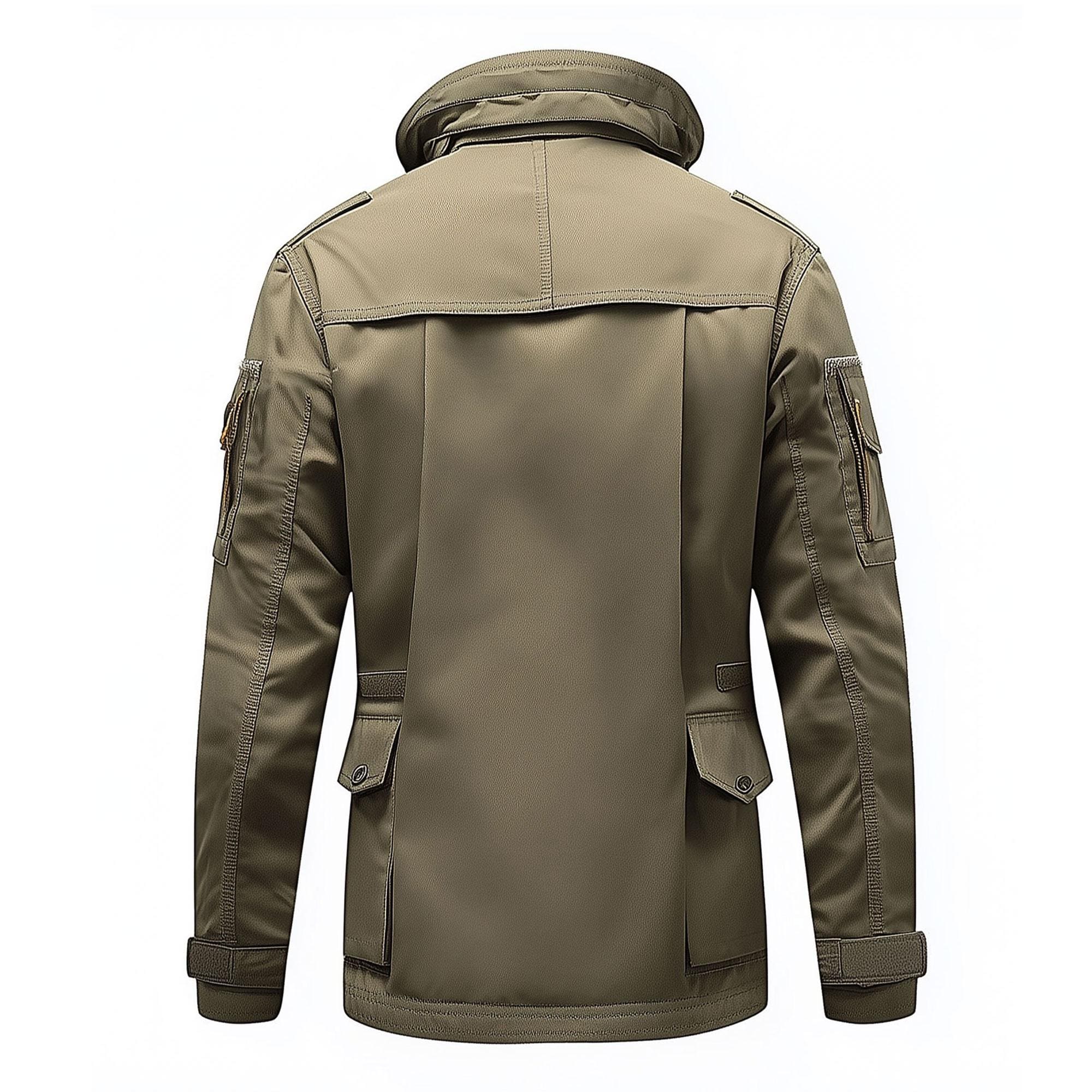 Mens Classic M-65 Field Jackets Military Hip-length Large Exterior