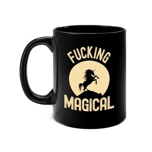Funny Unicorn Fcking Magical Mug Funny Saying Unicorns Lover Coffee Mug Men Women