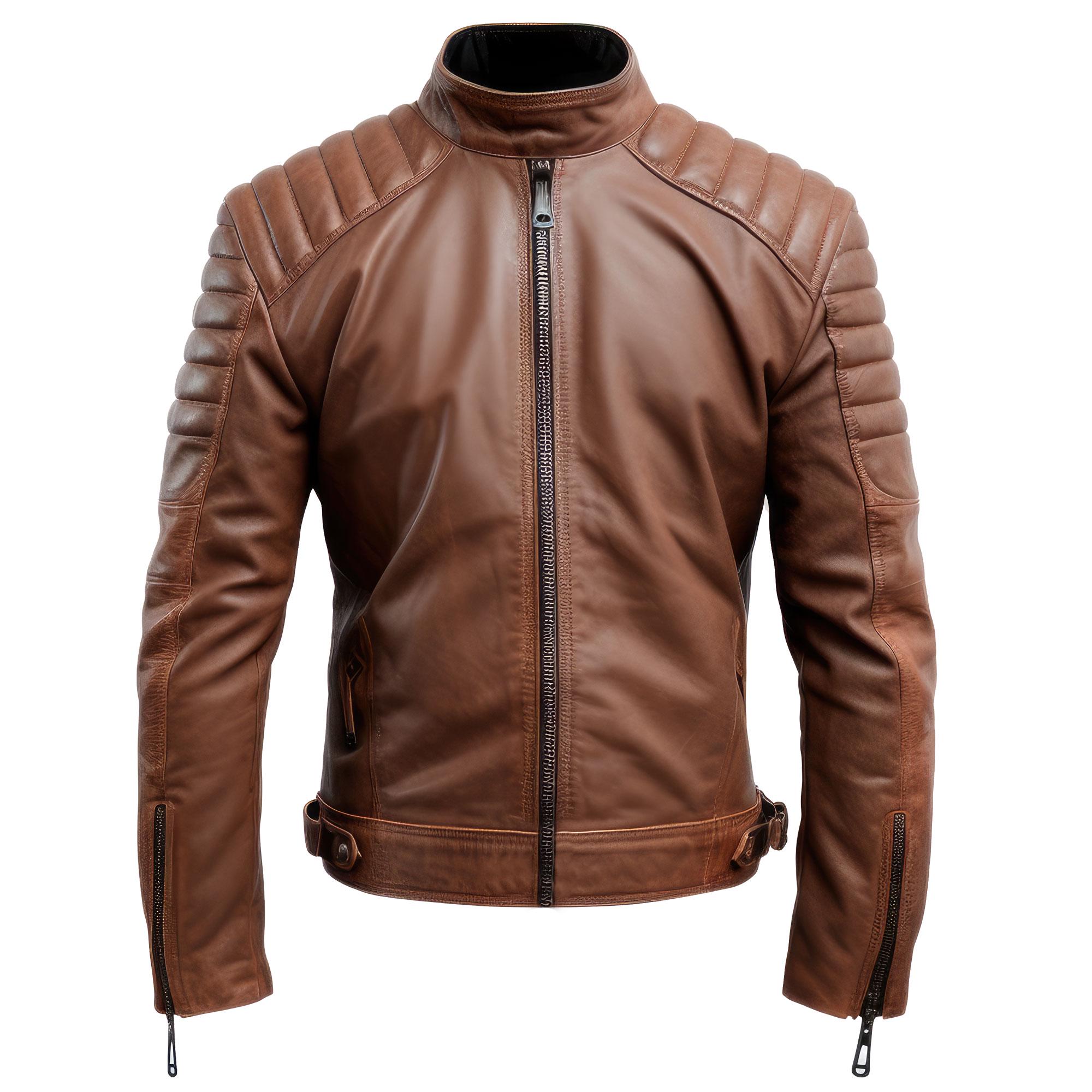 épine レザージャケット brown 中古・古着通販】epine (エピヌ) leather jacket ブラウン サイズ:表記