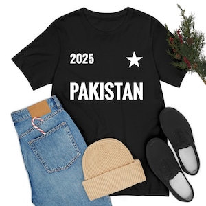pakistan T-Shirt Cricket Lovers Fan Team Support 2025