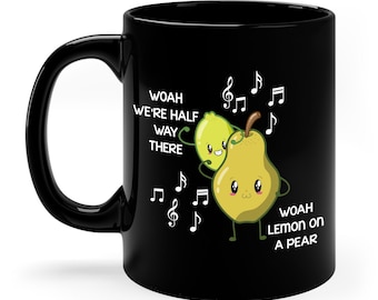Funny Woah Lemon On A Pear Meme Teacher Foodie Coffee Mug Men Women Travelers