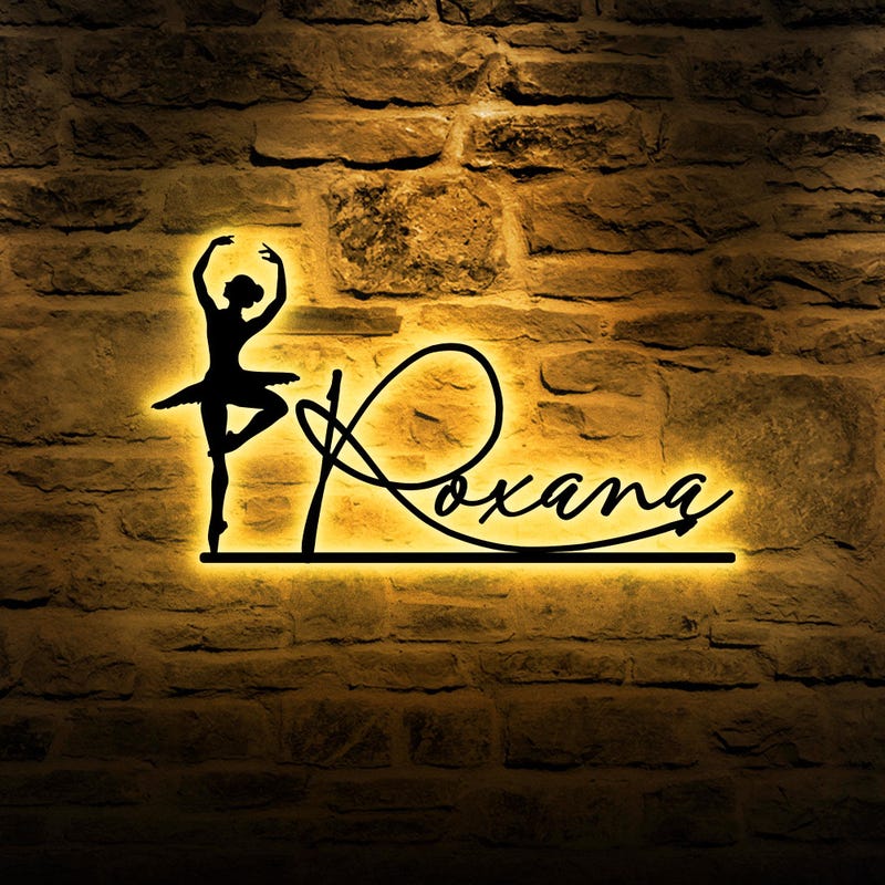 Custom Dance Studio Sign - Etsy