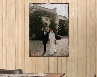 Custom Photo Metal Sign, Personalized Photo Gifts, Anniversary Gift, Wedding Gift, Photo Gifts, Home Decor, Custom Your Sign, Memorial Sign