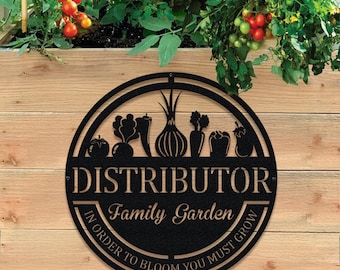 Custom Vegetable Garden Sign, Metal Vegetable Stand Signs, Garden Metal Sign, Gift For Mom Grandma, Gardeners Gift, Garden Decoration