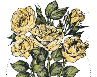 Roses Print 11"x 17"