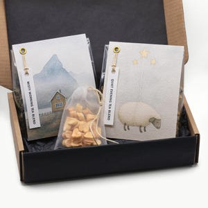 Herbal Tea Gift Set • Misty Morning & Quiet Evening Blends