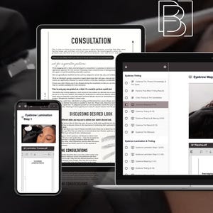 Eyebrow Lamination, Tint, Shaping Ebook