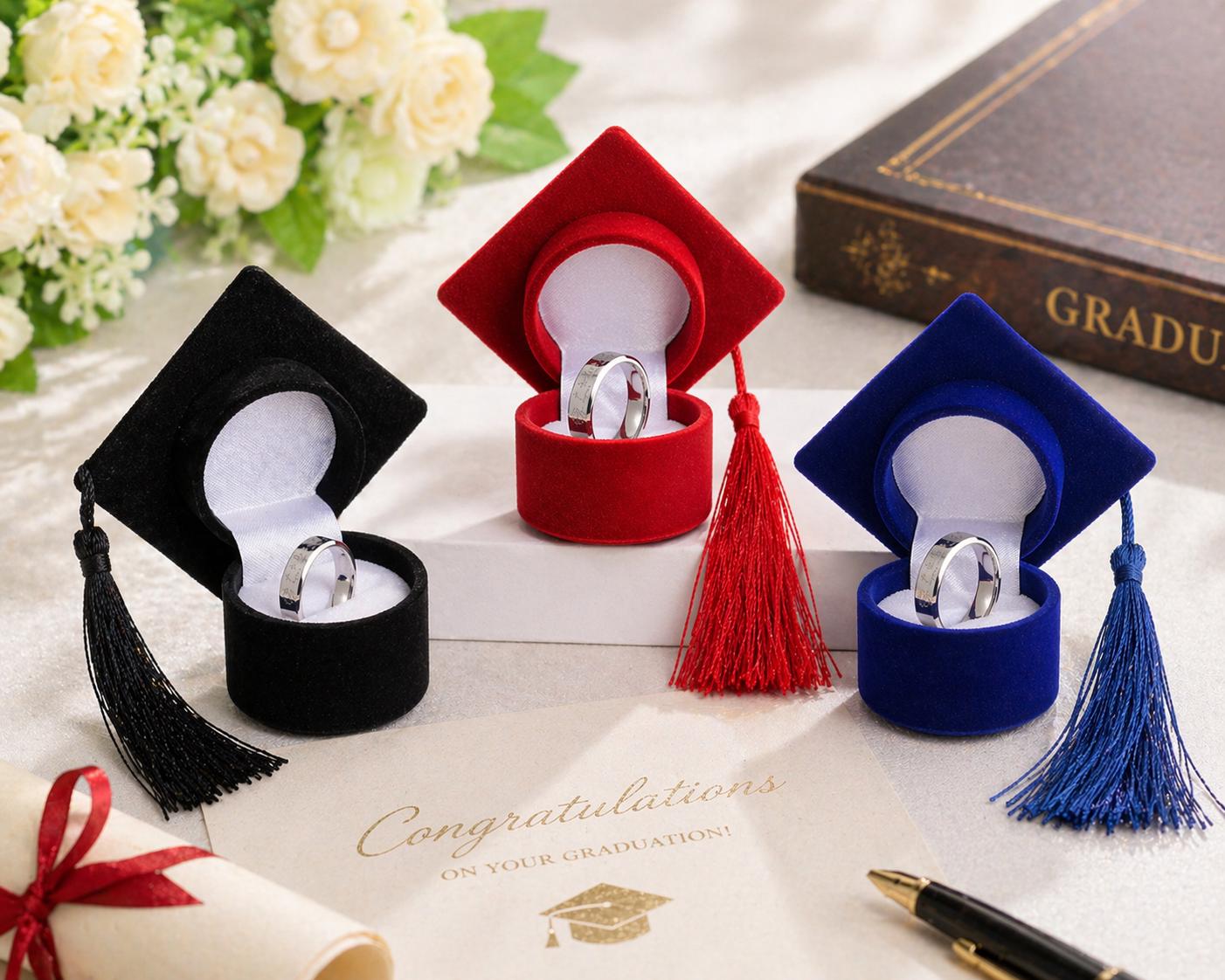 Custom Graduation Ring, Personalized Class of 2026 Graduation Ring ...