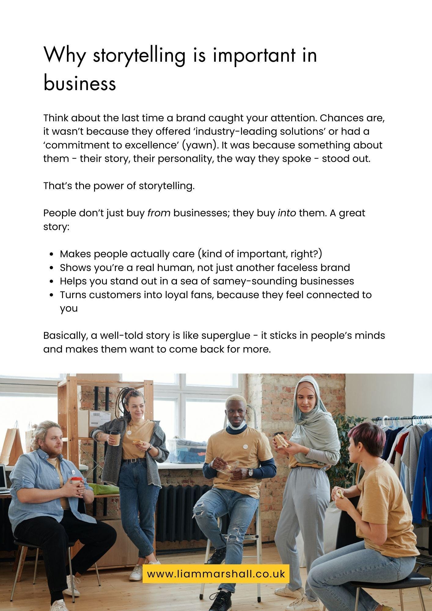 101 Storytelling Prompts for Businesses: 26 Page Ebook for Brand ...