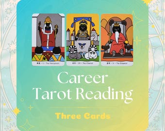 Lectura de Tarot sobre Carrera/Trabajo: Análisis de 3 Cartas con PDF y Video