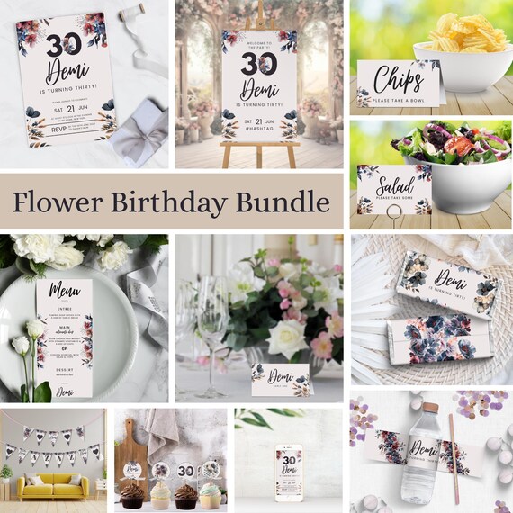 30th Birthday Bundle 30Th Birthday Svg Bundle, 30th Birthday SVG, Hello 30 Svg main image 3