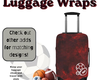 Mens Soccer Football Sports Luggage Cover | Sports Travel Protector
