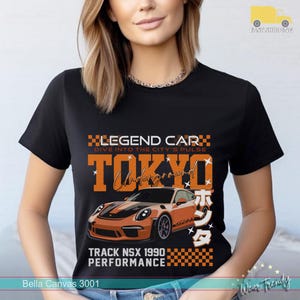 Tokyo Drift Car T-Shirt: Japanese Streetwear Racing Tee