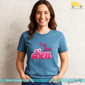 I&#39;m Just Ken T-Shirt: Ryan Gosling Retro Style, Barbie Movie Inspired