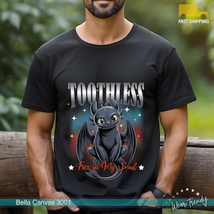 Toothless Dragon T-Shirt: How to Train Your Dragon Fan Tee