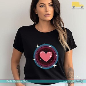 Heart Shirt, Love Tee, Valentines Day Gift, Colorful Heart Shirt, Valentines Day Heart Shirt, Gift For Mom, Aesthetic Shirt, Comfort Colors®