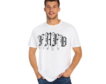Garment-Dyed Graphic Tee: Unisex Ring-Spun Cotton T-Shirt