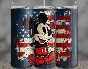 Papier peint avec motif drapeau de l'Amérique, souris : 50 gram, format mince, sublimation PNG (téléchargement numérique)