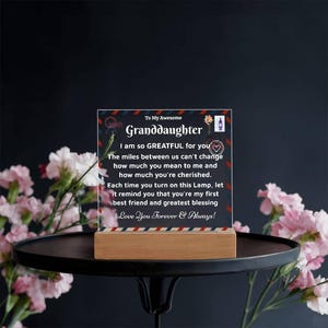 Granddau Plaque Custom Acrylic Square