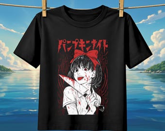 Naoko Kirino T-Shirt, Retro Bootleg Manga Style, 90s Japanese Streetwear
