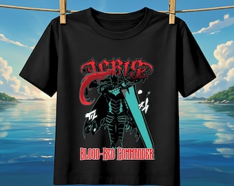 Igris T-Shirt, Retro Dark Fantasy Armor, 90s Anime Streetwear