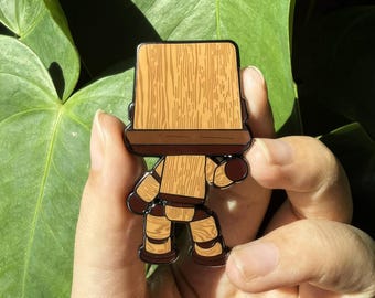 Sackbot Enamel Pin | LittleBigPlanet Inspired Collectible