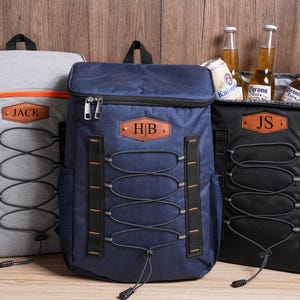 Custom Lunch Cooler Backpack, Personalized Groomsmen Cooler Backpack, Groomsmen Gift, Hiking Cooler Backpack, Golf Beer Cooler,Best Man Gift
