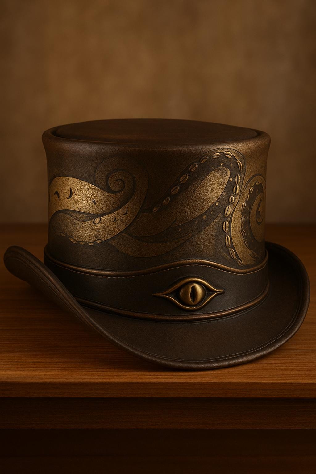 Sombrero Steampunk Con Gafas Desmontables – Unisex, Tallas M Y L, Ideal Para Cosplay Y Halloween