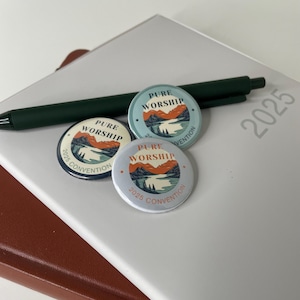2025 Pure Worship Convention Pins