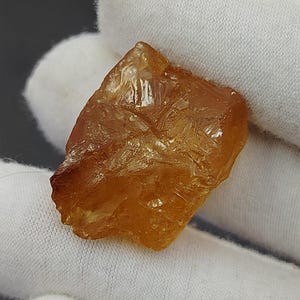 Natural Citrine Rough, Uncut Citrine Raw Stone 27x20x17 MM, 62.25 Carats Big Size Citrine Rough.