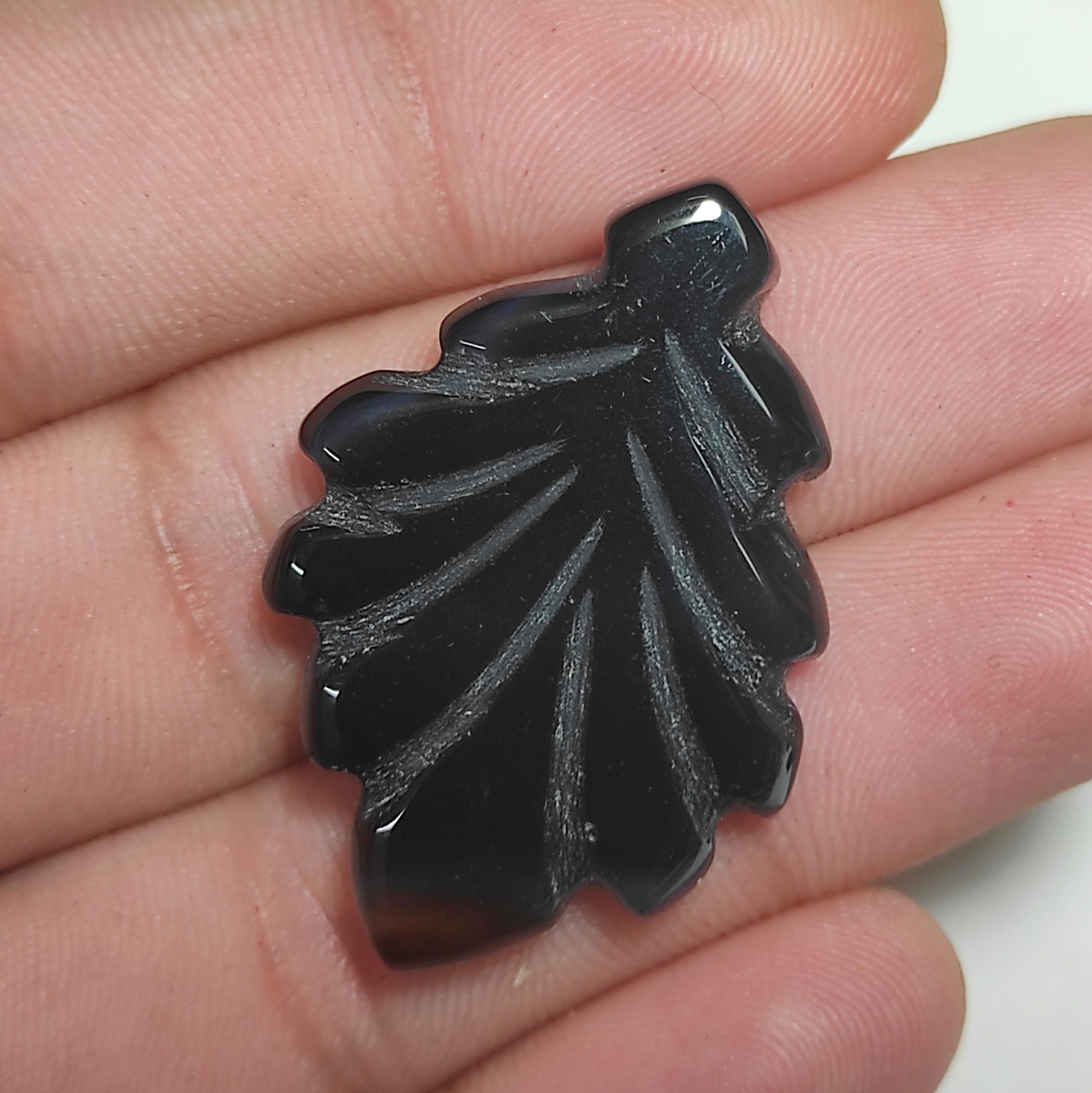 Natural Black Onyx Carving (SIZE - 34X22X5 ) (WEIGHT - 30 ) - Etsy