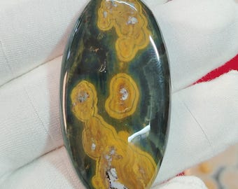 Natural Ocean Jasper Cabochon