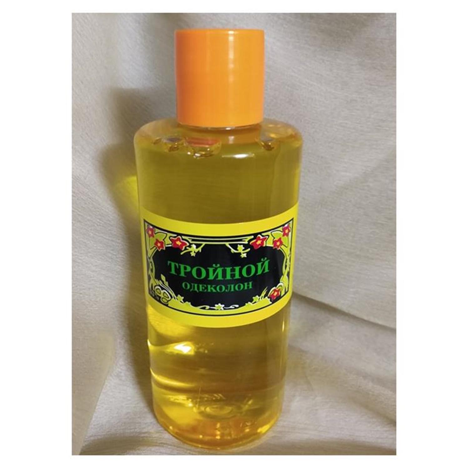 Eau de Cologne Troinoi Odekolon Yellow Trojnoj parfum après rasage 200 ml