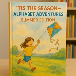 Libro para colorear del ABC del verano para niños (PDF educativo imprimible)