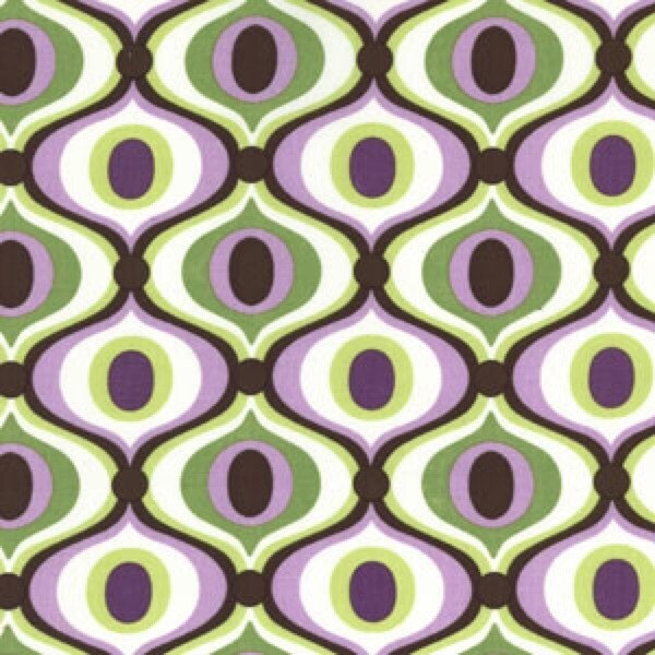 Feeling Groovy in Orchid, Michael Miller Fabric