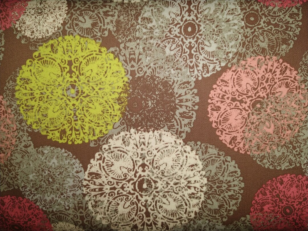 Ty Pennington Home Decorator Weight Fabric, Roscoe in Rose, Impressions