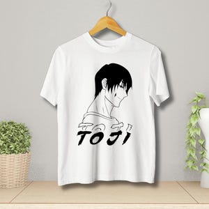 Design de t-shirt Toji Fushiguro - Anime Toji Fushiguro - Design de t-shirt imprimable Jujutsu Kaisen - Design de t-shirt anime