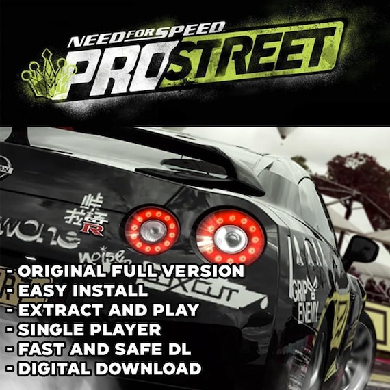 ニードフォースピード　プロストリート　PC版 Need for Speed - Pro Street - PC - DIGITAL DOWNLOAD - Etsy