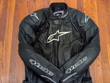 Men’s Alpinestars Motorbike Leather Racing Jacket Biker, Birthday Gift for Him