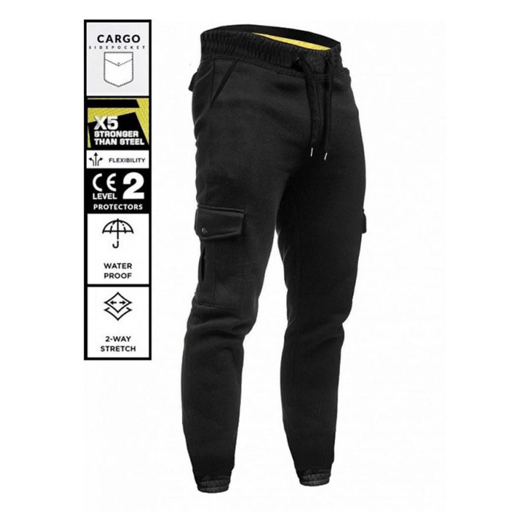STEELSKIN Cargo Touring Sweatpants - Kevlar Lined With Waterproof