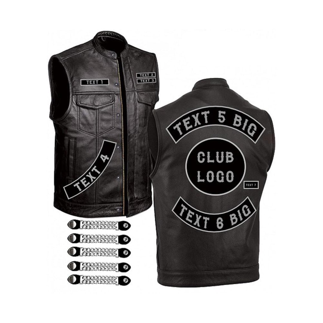 【MORE THAN BLACK】25SS★ LOGO BIKER SLEEVELESS mens sleeveless leather jacket sold on Temu United States