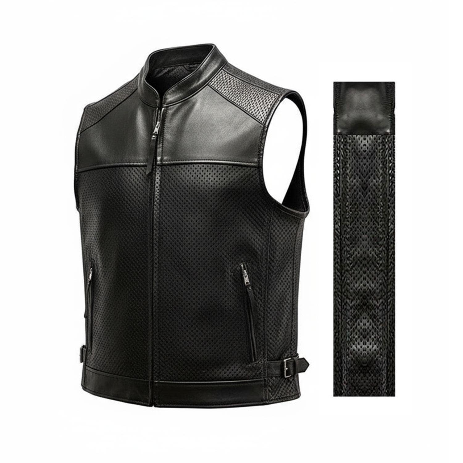 Mc leather vest - Etsy 日本