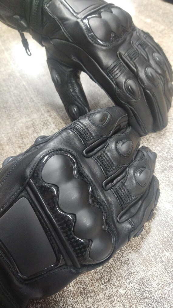 DELTA PRO CE Level 2 Black Ops Summer Motorcycle Gloves – Short
