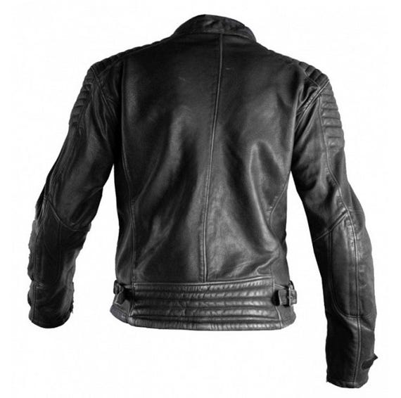 Men's Brown Genuine Leather Jacket Motorcycle CE Armor Biker – The Leather Craftsmen